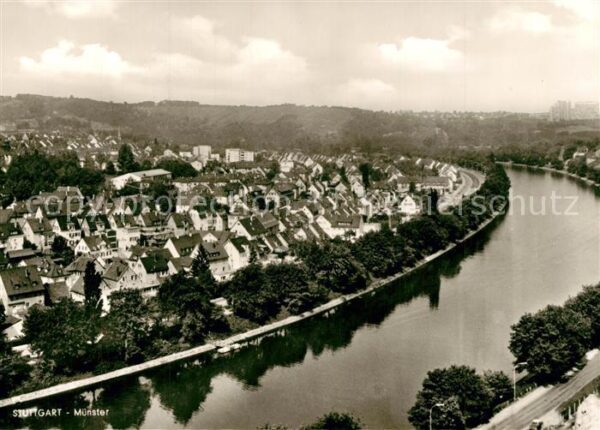 Muenster Stuttgart Fliegeraufnahme