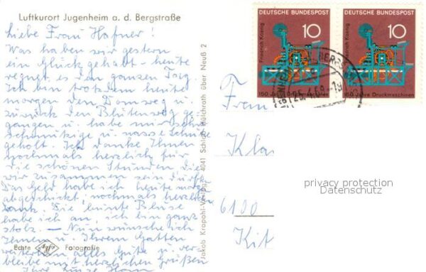 Jugenheim Seeheim-Jugenheim Ortsansicht – Bild 2