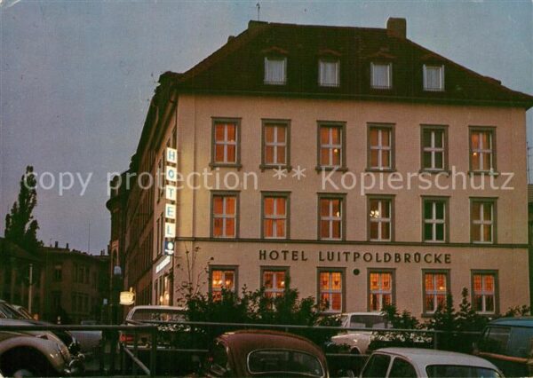 Wuerzburg Hotel Luitpoldbruecke