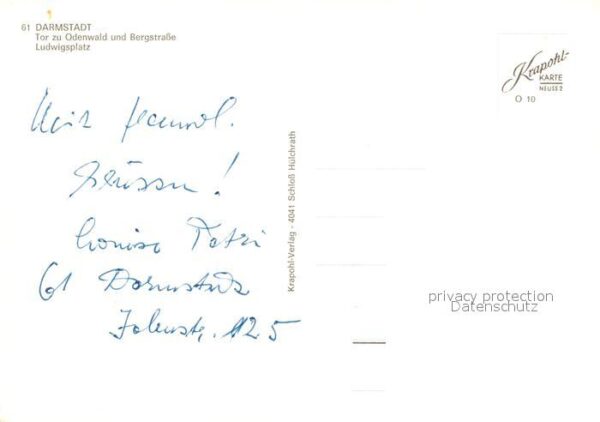 Darmstadt Ludwigspatz – Bild 2