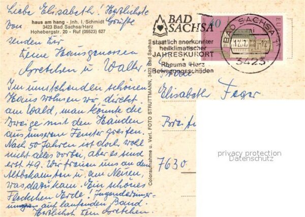Bad Sachsa Harz Haus am Hang – Bild 2