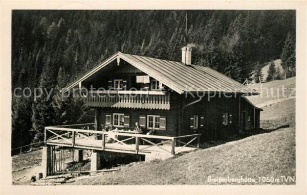 Brannenburg Breitenberghuette Naturfreundehaus
