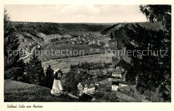 Sulz Neckar Landschaftspanorama Neckartal