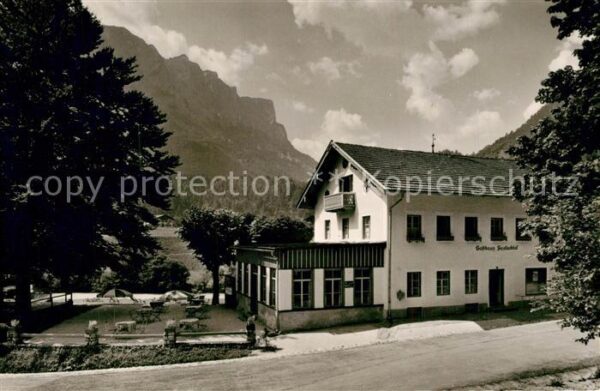 Jettenberg Gasthaus Saalachtal an Deutschen Alpenstrasse