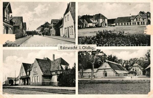 Edewecht Teilansichten Bahnhof