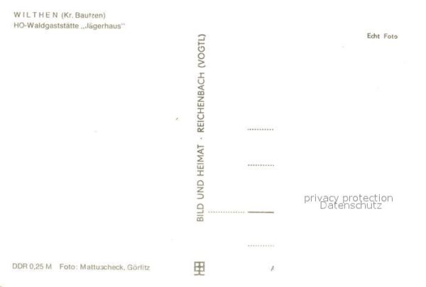 Wilthen HO Waldgaststaette Jaegerhaus – Bild 2