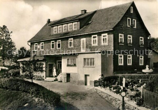Waffenrod FDGB Vertragshaus Bergfrieden