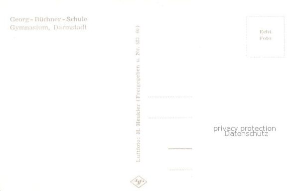 Darmstadt Fliegeraufnahme Georg B?chner-Strasse – Bild 2