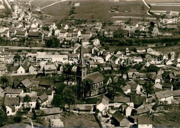 Puderbach Westerwald Fliegeraufnahme