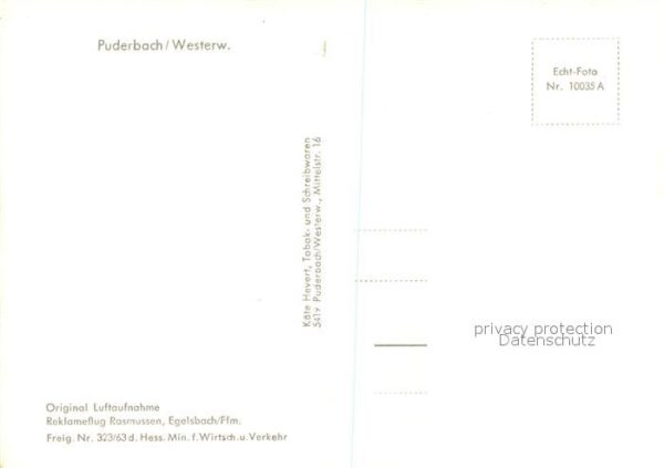 Puderbach Westerwald Fliegeraufnahme – Bild 2
