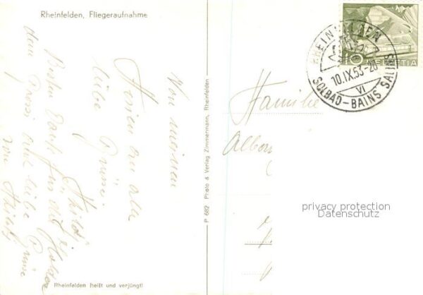 Rheinfelden Baden Fliegeraufnahme – Bild 2