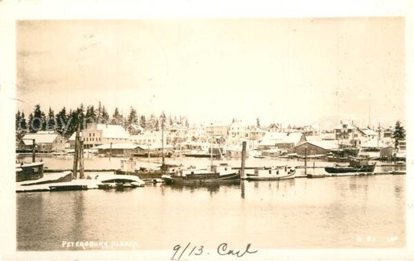 Petersburg Alaska Hafen