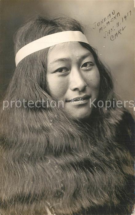 Juneau Alaska Portrait einer Frau