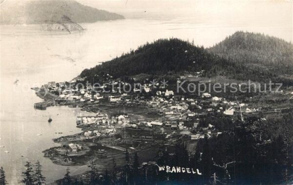 Wrangell Alaska Fliegeraufnahme