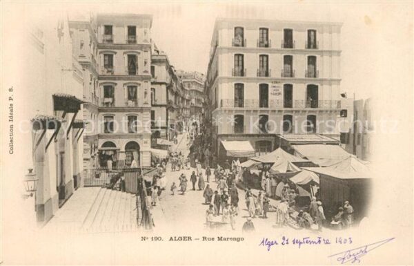 Alger Algerien Rue Marengo