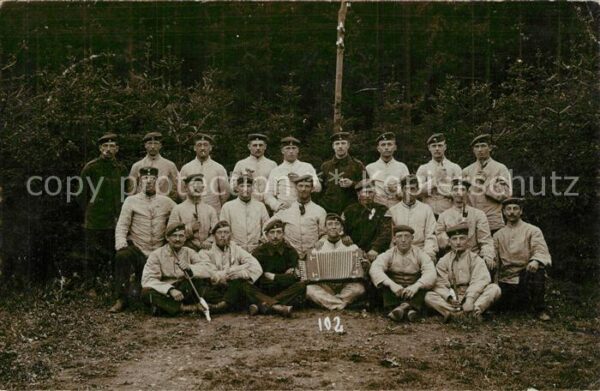 Elsenborn Gruppenfoto Soldaten ?bungsplatz
