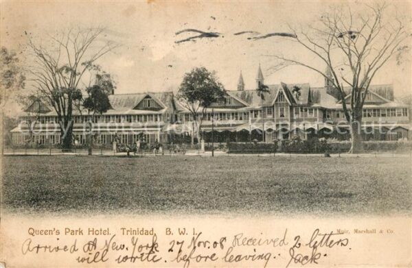Trinidad and Tobago Queens Park Hotel