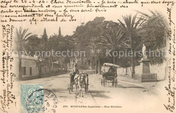 Mustapha Rue Michelet Pferdekutschen