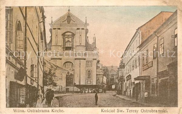 Wilna Wilno Ostrabrama Kirche