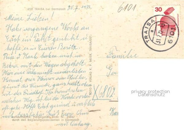 Traisa Darmstadt Fliegeraufnahme – Bild 2
