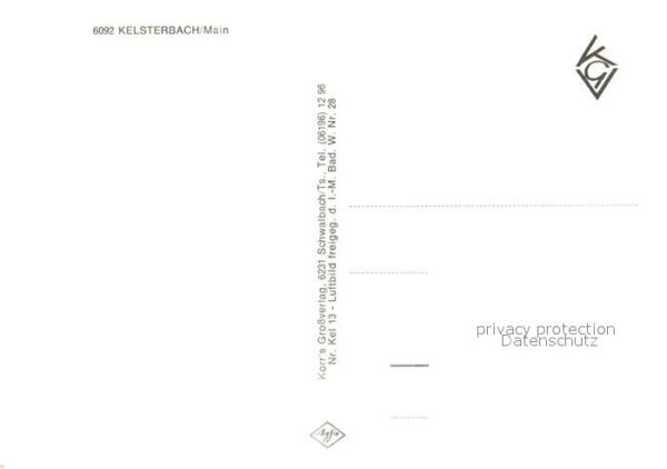 Kelsterbach Fliegeraufnahme – Bild 2