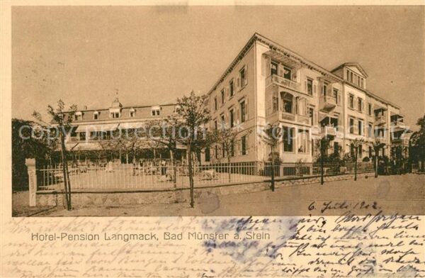 Bad Muenster Stein Ebernburg Hotel Pension Langmack
