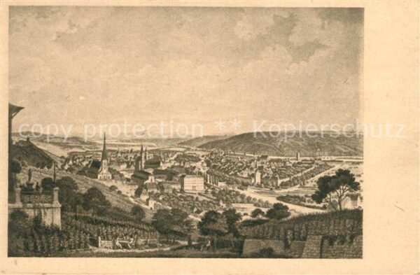 Esslingen Neckar Stadtpanorama