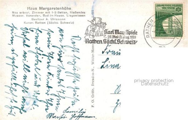 Rathen Saechsische Schweiz Haus Margaretenhoehe – Bild 2