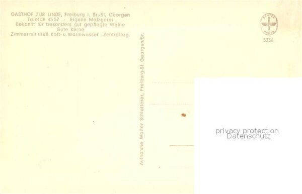 Freiburg Breisgau Gasthof zur Linde – Bild 2