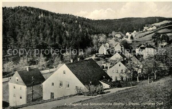 Bockau Erzgebirgskreis Unteres Dorf