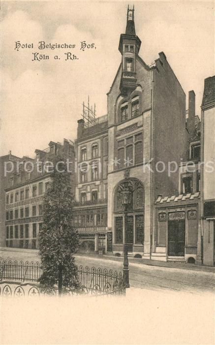 Koeln Rhein Hotel Belgischer Hof