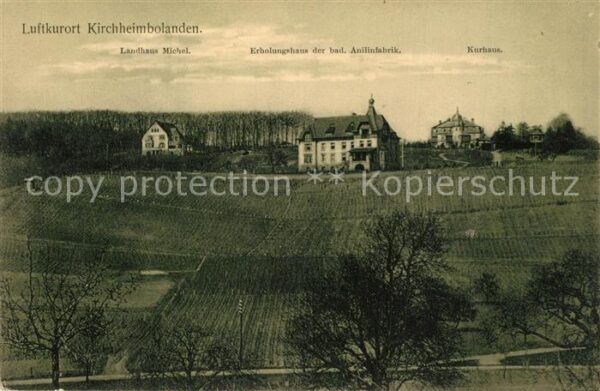 Kirchheimbolanden Landhaus Michel Erholungshaus Anilinfabrik Kurhaus