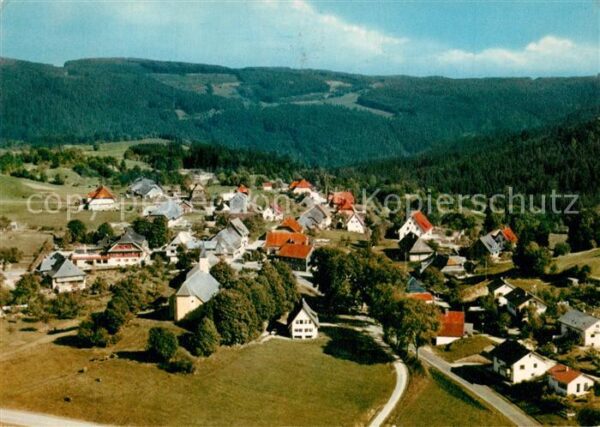Haeusern Schwarzwald Fliegeraufnahme