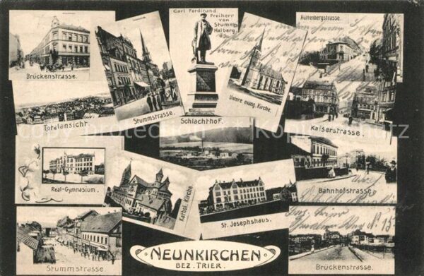 Neunkirchen Daun Bauwerke Denkmal Strassenpartien Kirchen