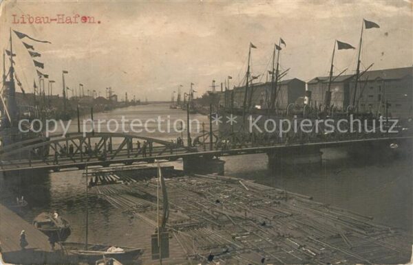 Libau Liepaja Hafen