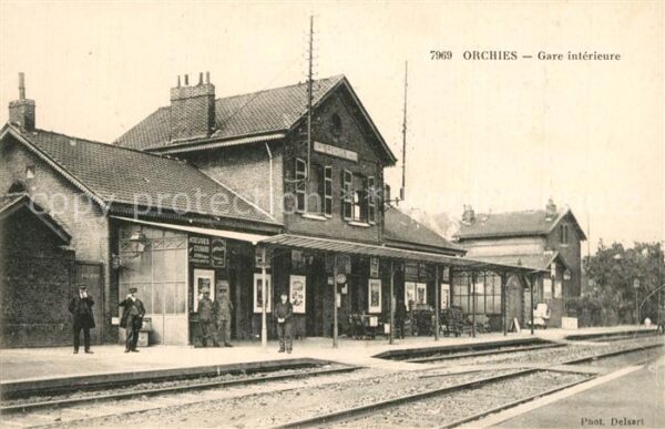 Orchies  59 Nord Gare interieure