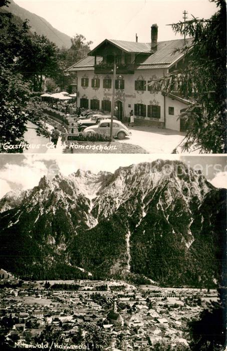 Mittenwald Bayern Gasthaus zur R?merschanz