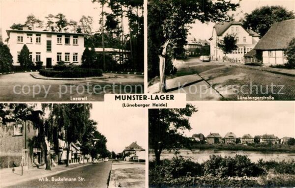 Munster oertze Truppen?bungsplatz Lazarett L?neburgerstrasse Wilhelm Bockelmann