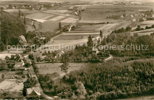 Hessisch Oldendorf Berggasthaus Rohdeneck Fliegeraufnahme