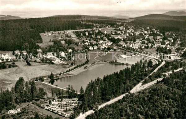 Hahnenklee-Bockswiese Harz Fliegeraufnahme
