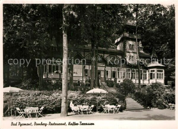 Bad Pyrmont Bamberg-Restaurant Kaffee-Terrassen