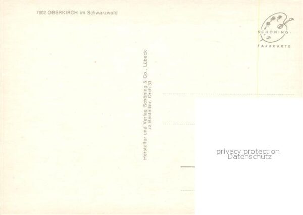 Oberkirch Baden Hauptstrasse Rathaus Stadtgarten – Bild 2