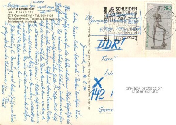 Gemuend Eifel Gasthof Sch?tzenhof – Bild 2