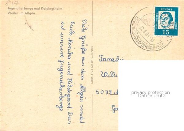 Weiler Allgaeu Jugendherberge Kolpingsheim – Bild 2