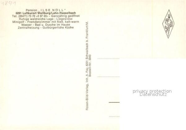 Weilburg Pension Ilse N?ll – Bild 2