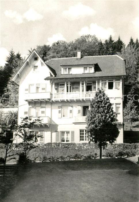 Bad Herrenalb Pension Maria Hall