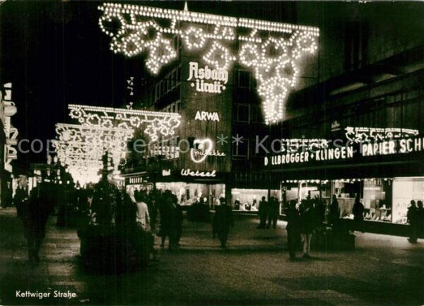 Essen Ruhr Kettwiger Strasse 16. Essener Lichtwochen