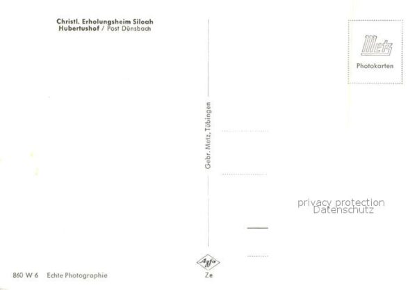 Doensbach Erholungsheim Siloah Hubertushof – Bild 2