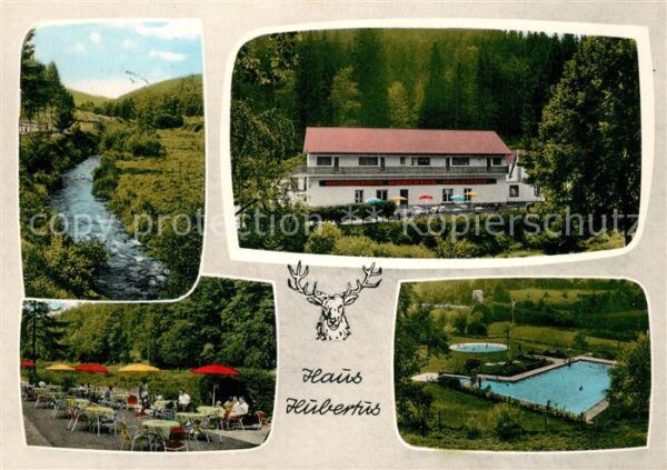 Hetzbach Beerfelden Odenwald Hessen Haus Hubertus Marbachtal