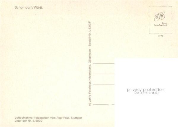Schorndorf W?rttemberg Fliegeraufnahme – Bild 2